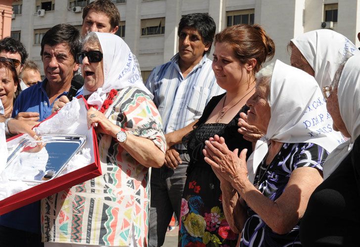 Bonafini pidió "revisar un poquito más" la Ley Antiterrorista