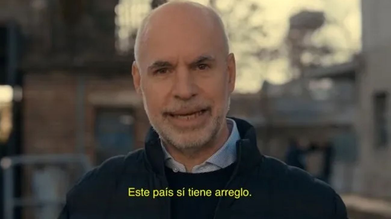Larreta lanzó su primer spot de campaña con eje en la crisis económica: “Este país sí tiene arreglo”