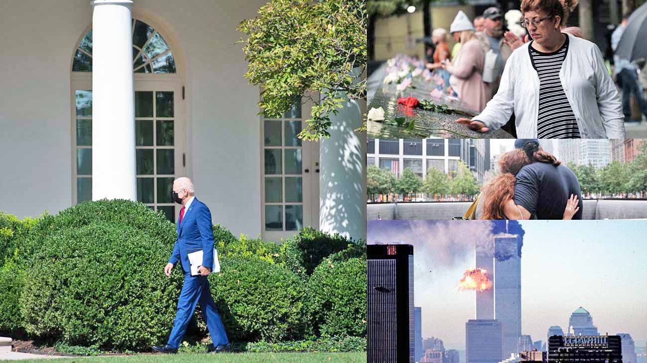 Con Biden en su peor momento, EE.UU. conmemora los 20 años del 11 de septiembre