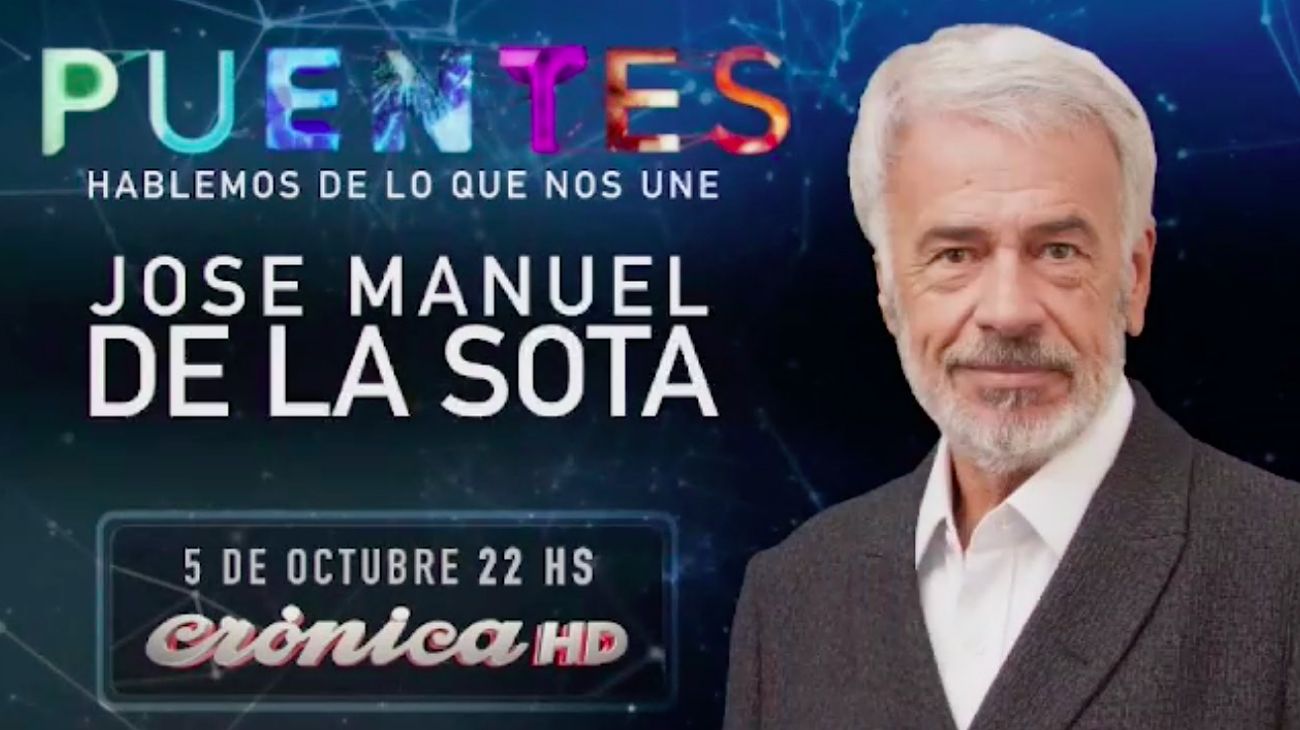 Video | Puentes: el proyecto televisivo con el que soñaba De la Sota