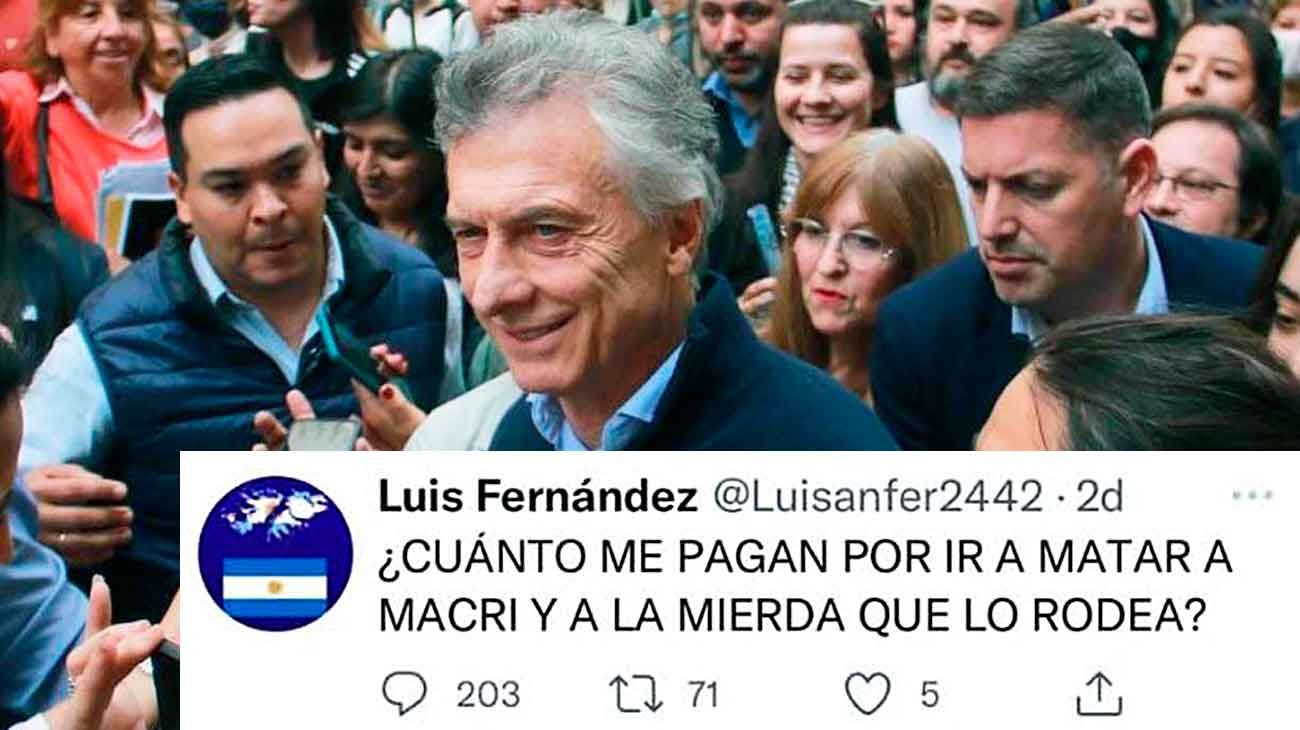 Alberto F repudió las amenazas contra Macri