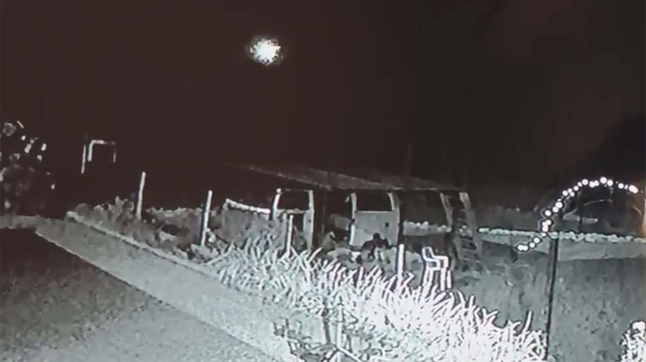Video | Un asteroide se desintegró sobre África