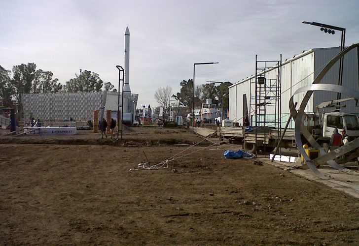 Cristina inauguró Tecnópolis, pero las obras están sin terminar