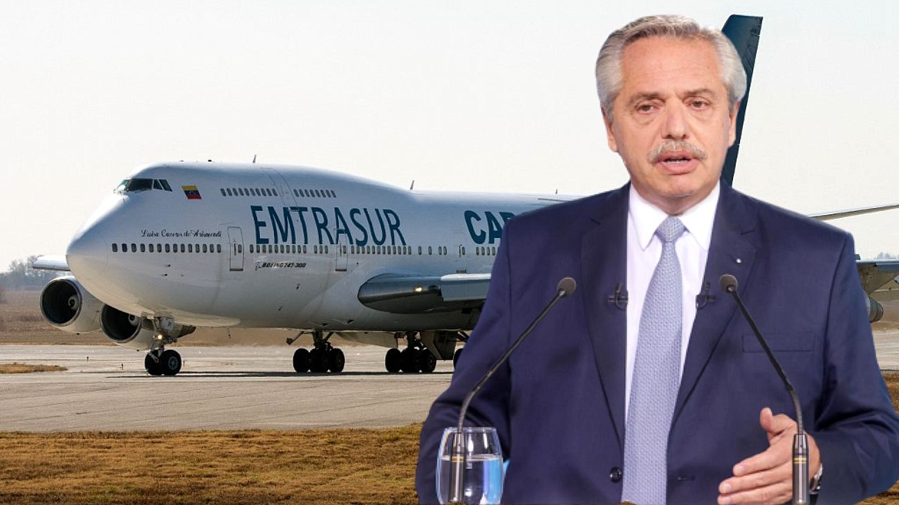 Informado de todo, Alberto Fernández guarda silencio sobre el incómodo avión venezolano