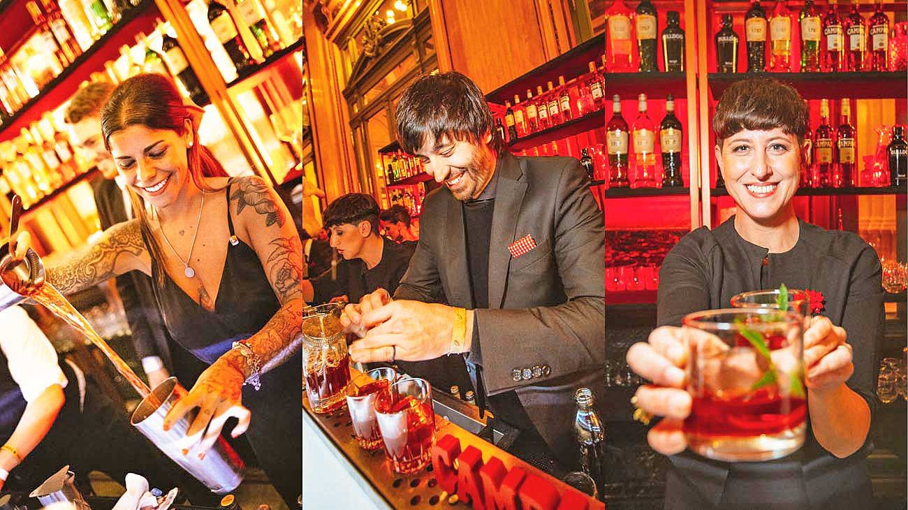 Los mejores bartenders homenajean al Negroni