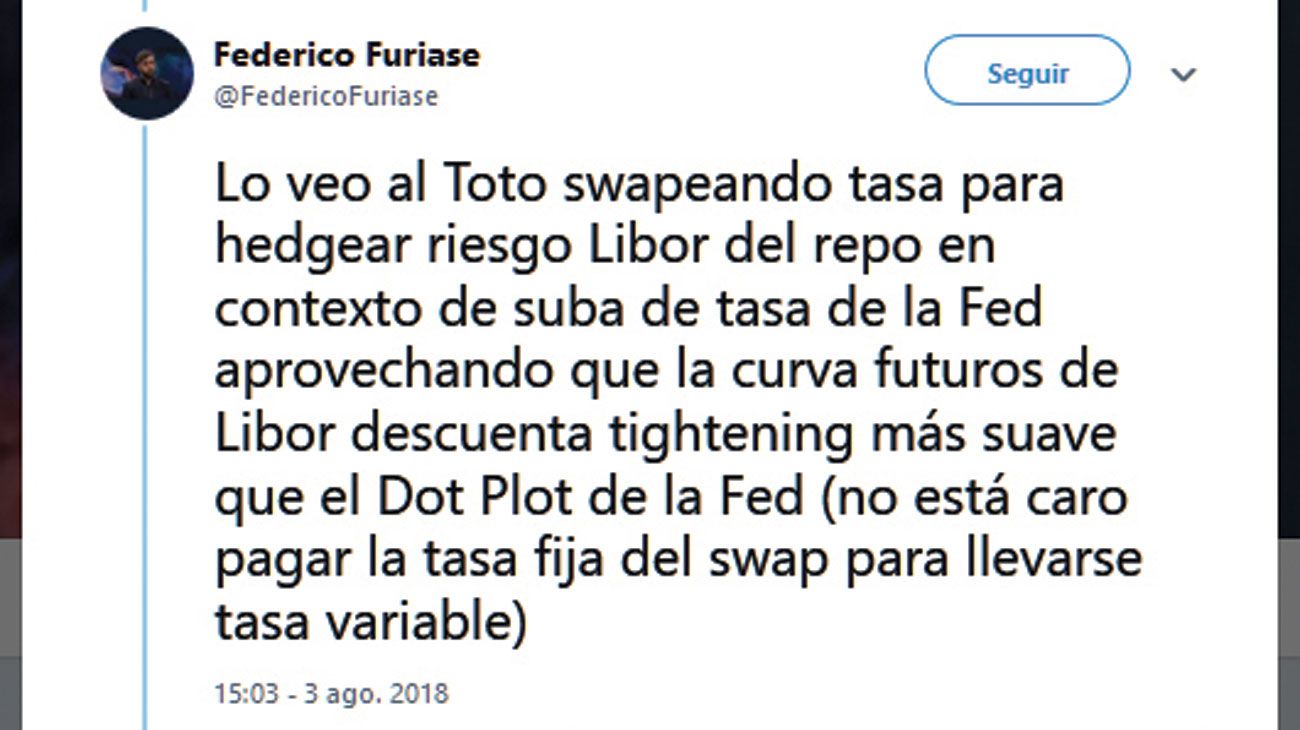 De swapear tasa a cubrir el riesgo cambiario del gas
