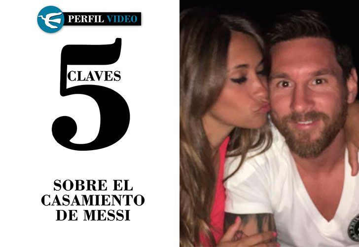 Las claves del casamiento del año: Messi-Roccuzzo