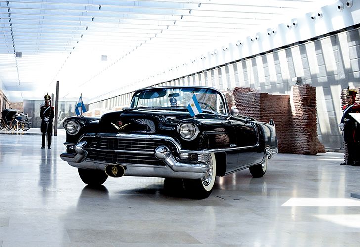 Presentaron el Cadillac que compró Juan Domingo Perón en 1955