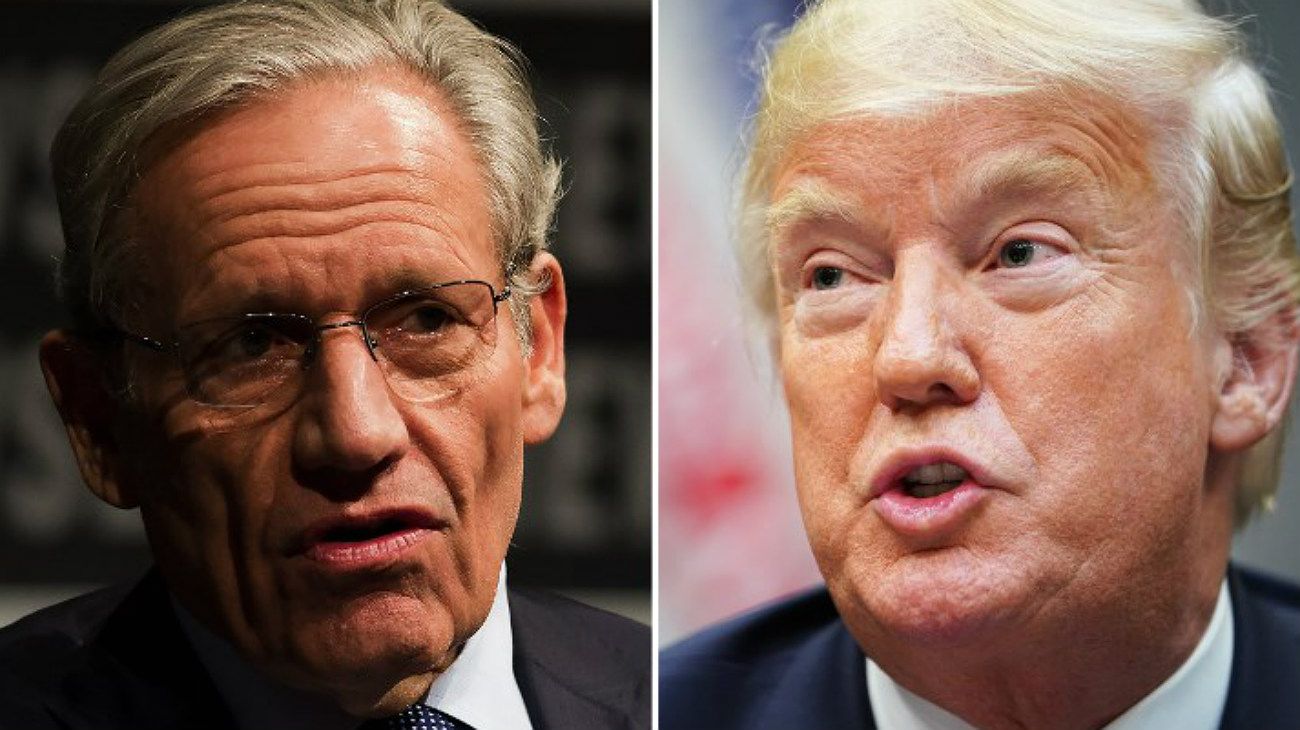 El libro de Bob Woodward pinta a Trump como un "nene de quinto grado"