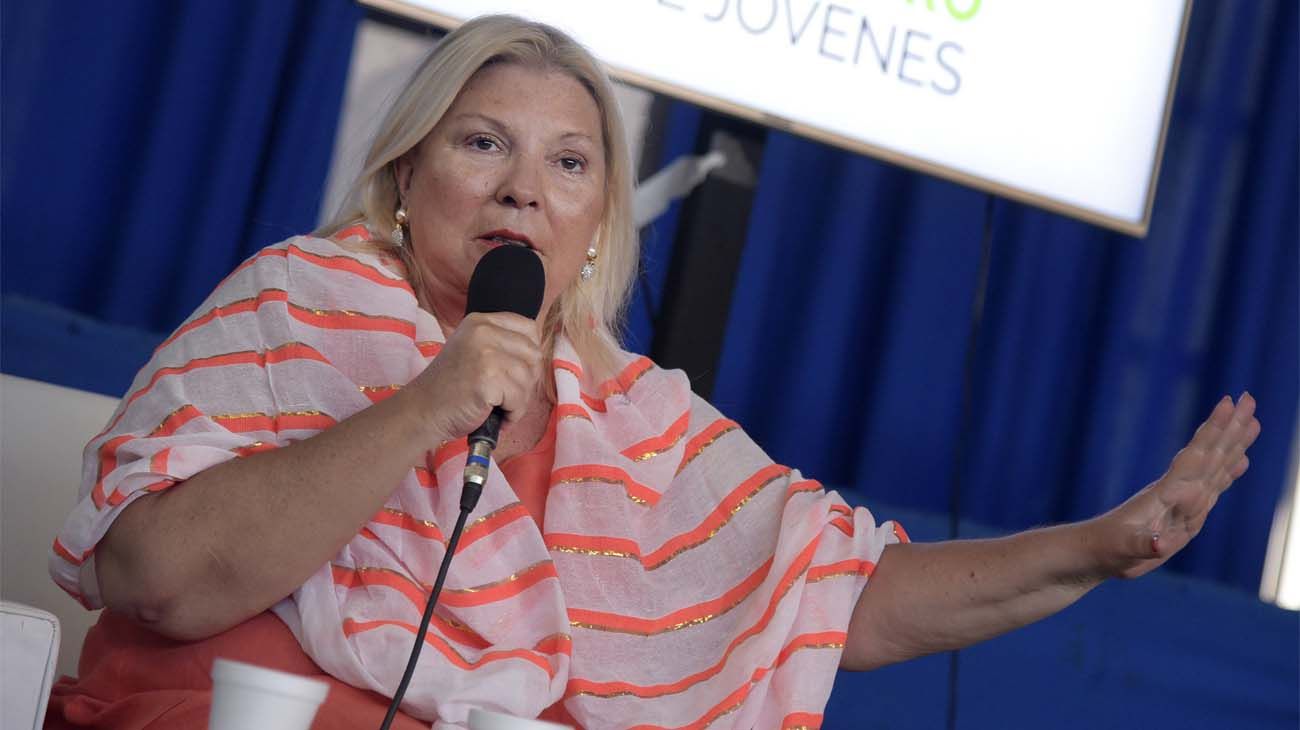 Carrió pide el juicio político de los jueces que absolvieron a Carlos Menem