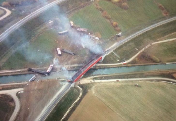 Otra tragedia sacude a Francia: descarriló un tren y hay al menos 5 muertos