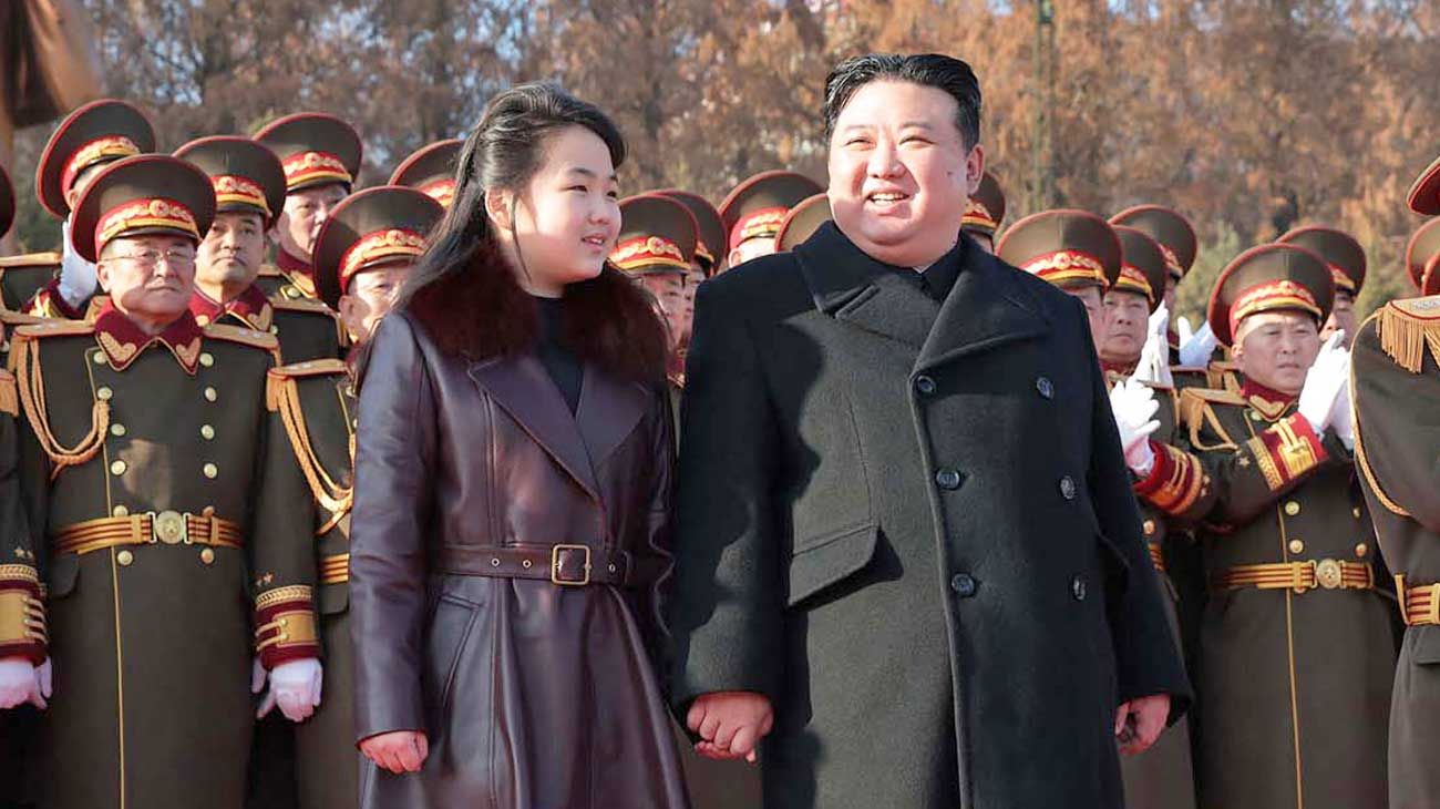 Ju-ae, la adolescente en la línea dinástica de Norcorea