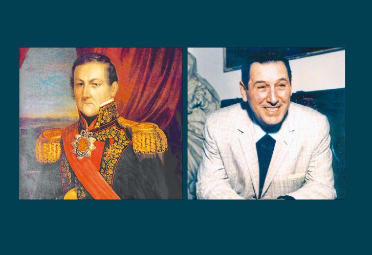 Rosas, Perón y los mapuches