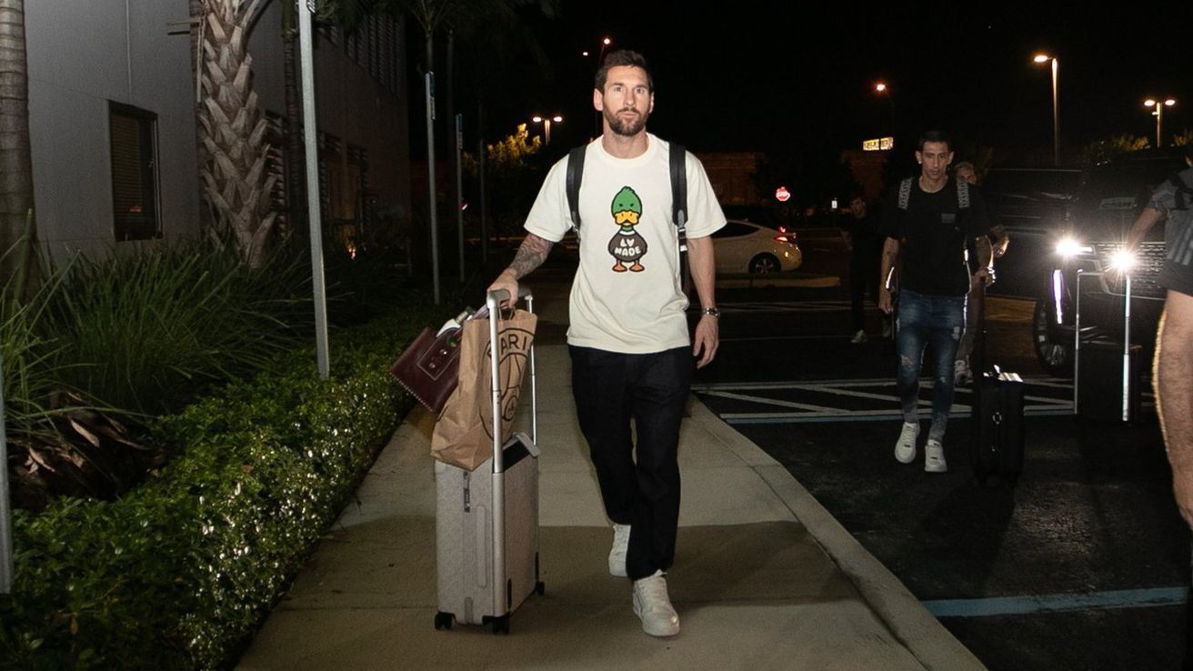 Cuánto vale la remera Louis Vuitton de Leonel Messi