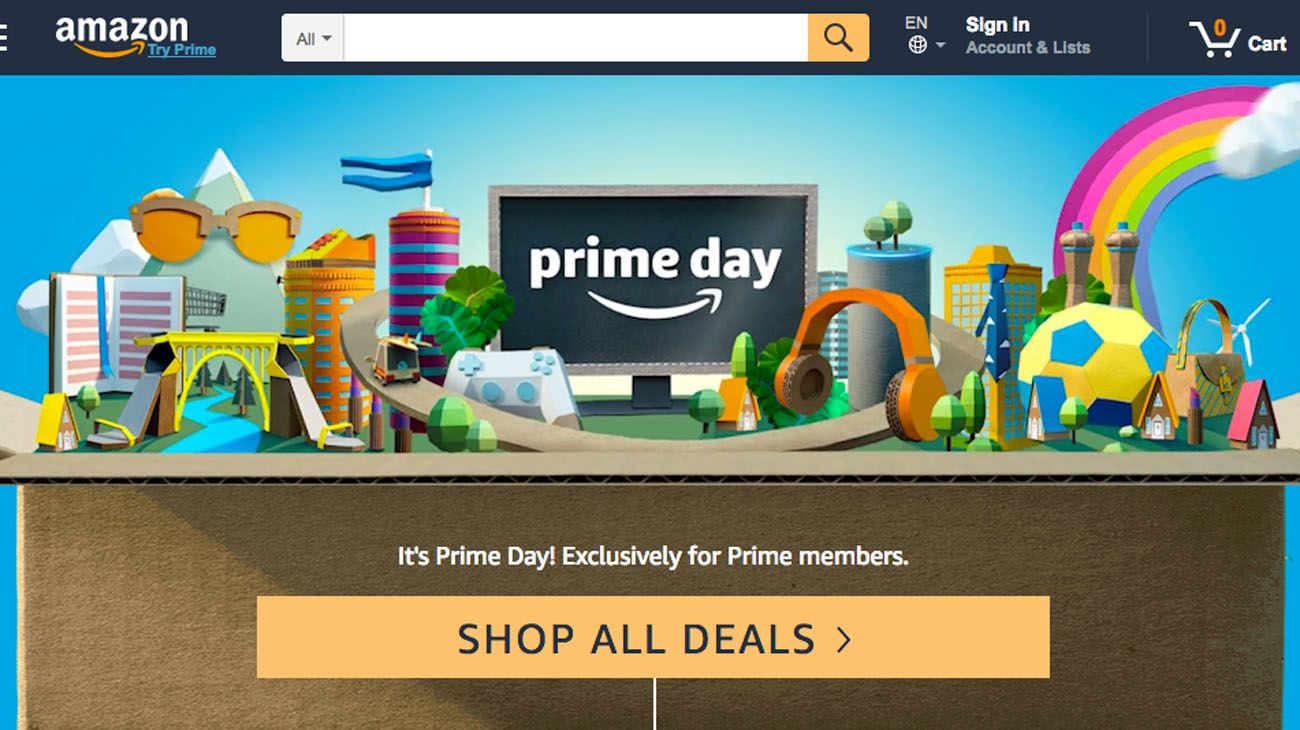 Fallos técnicos y huelgas afectan la gran promoción de Amazon