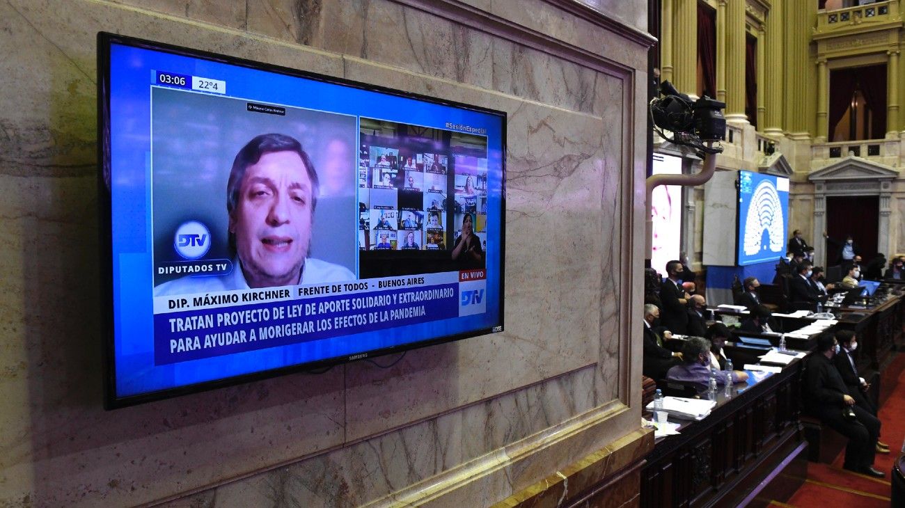 Máximo Kirchner tuvo que aislarse por estar en contacto con un positivo de coronavirus