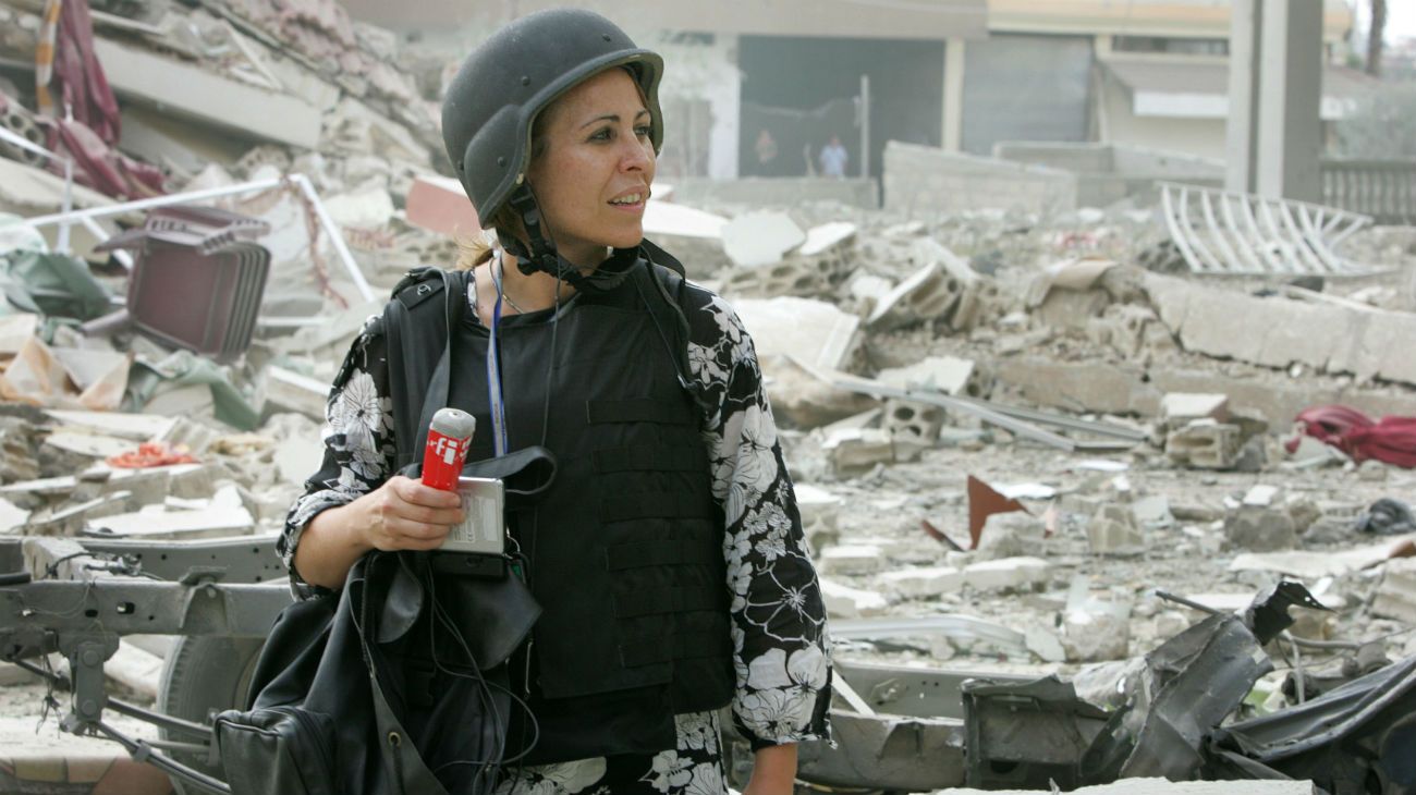 Karen Marón, corresponsal de guerra: oficio en la línea de fuego