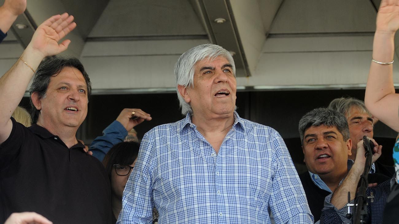 Hugo Moyano, enojado con Macri: "El 27 de octubre lo tenemos que echar a la mierda"