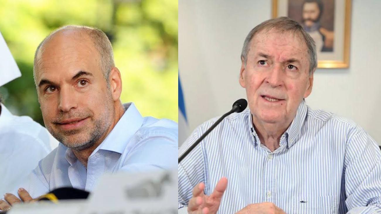 "Oficialista" versus "porteño mentiroso": la pelea entre Rodríguez Larreta y Schiaretti