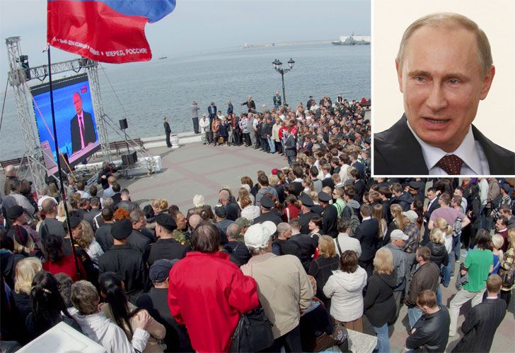 Relato, espías y gas, el cóctel de Putin para conquistar Ucrania