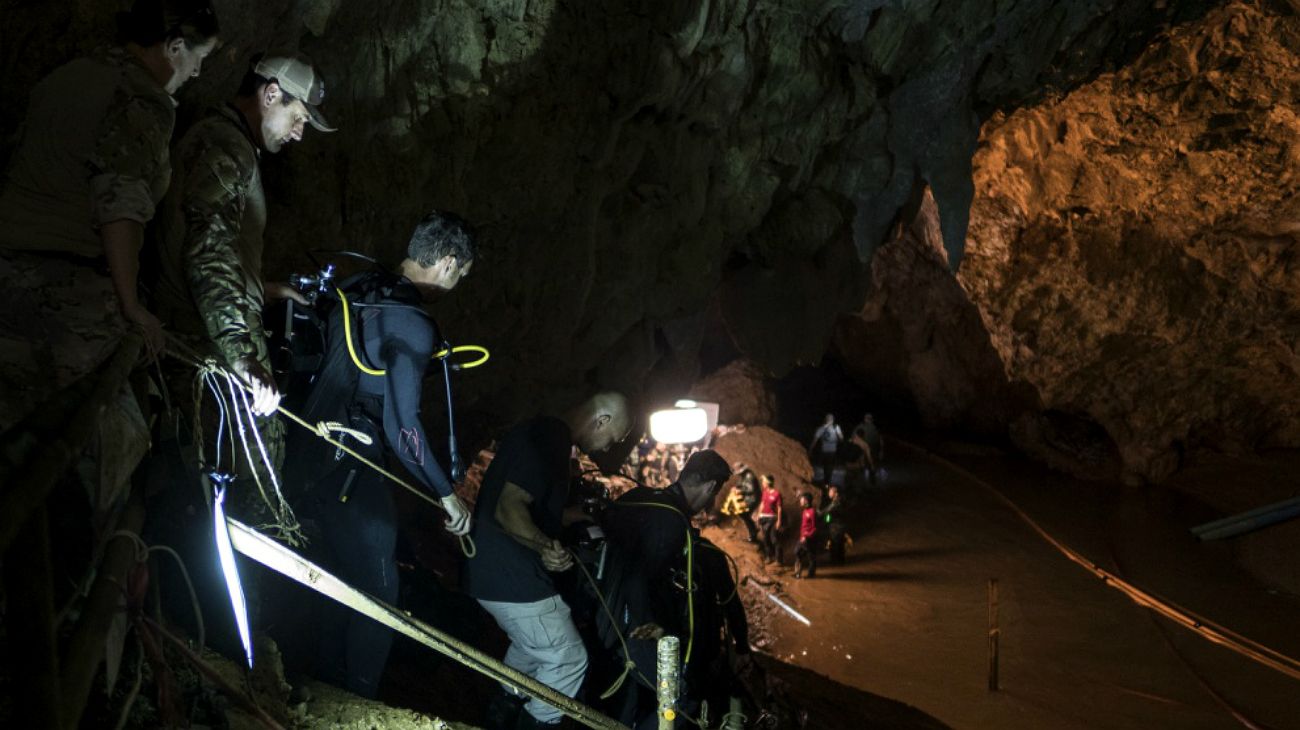 Una película y un museo inmortalizarán el rescate en la cueva de Tailandia