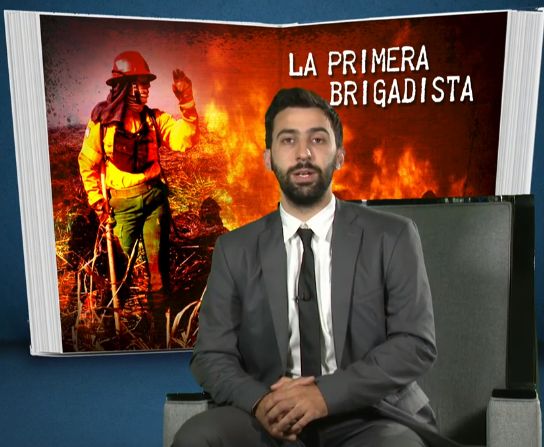 La primera brigadista: "Es adrenalina pura"
