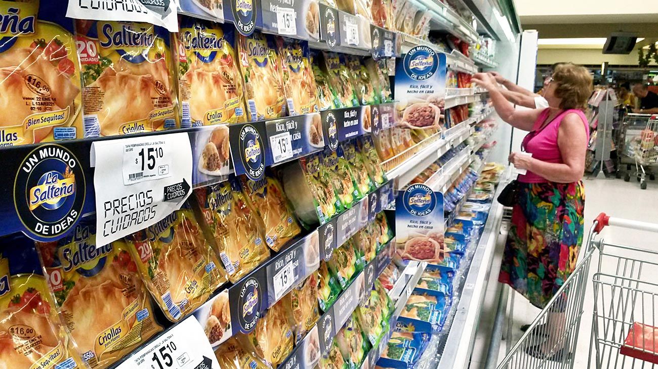 Fue más gente a los supermercados por temor a nuevas remarcaciones