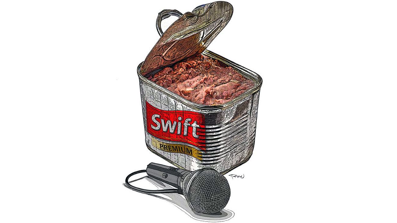 Taylor Swift vino de visita