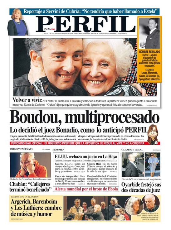 Boudou, multiprocesado