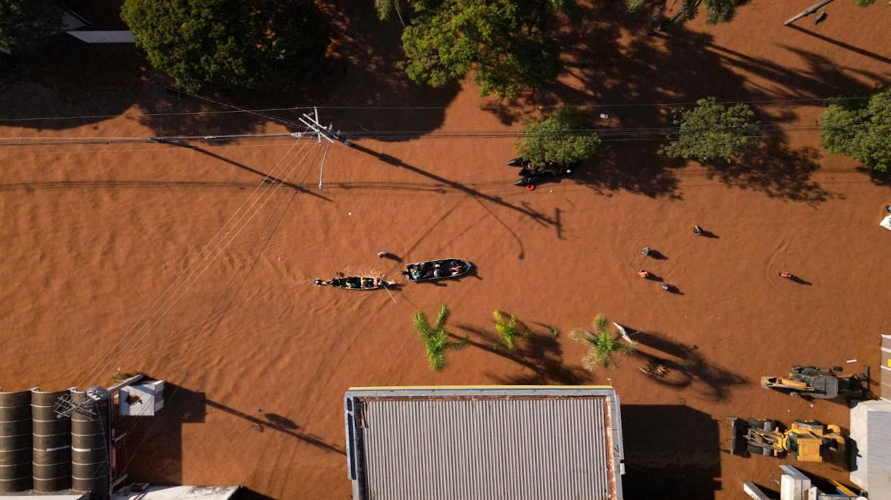 La catástrofe de Río Grande del Sur no da señales de terminar