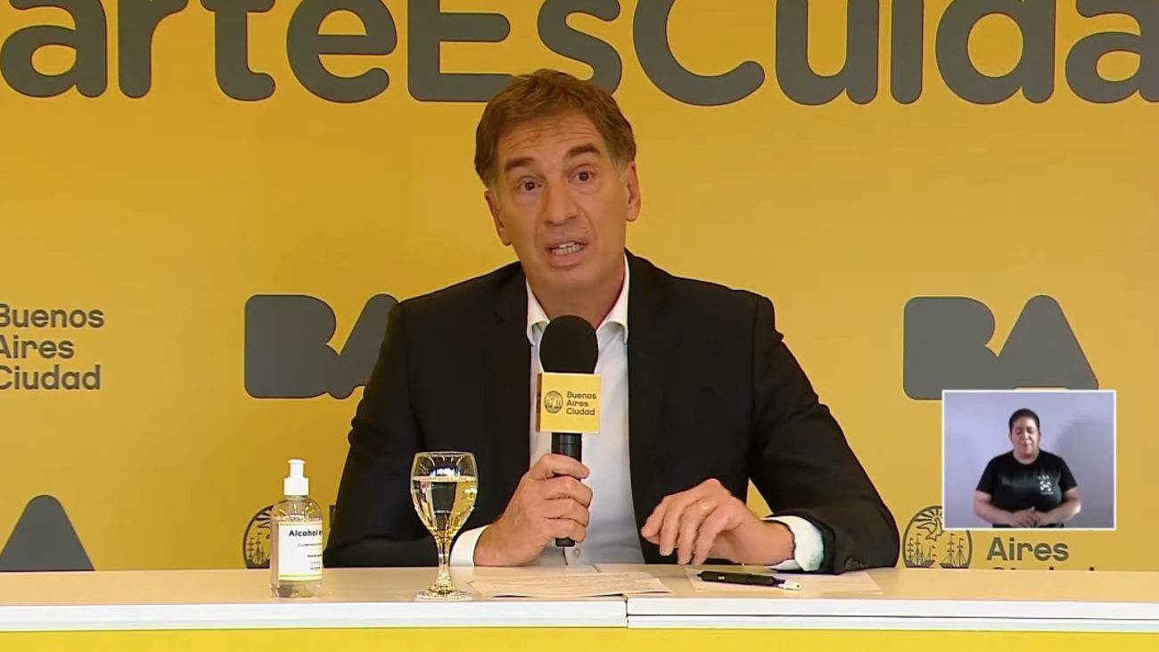 Diego Santilli: "No es sencillo, pero si podemos comprar vacunas, los recursos van a estar"