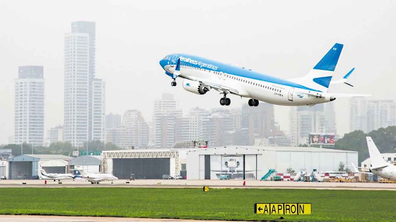 Los pasajes al exterior emitidos en pesos no tendrán el recargo del 30%