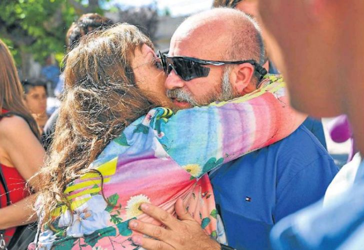 Bronca y dolor en el último adiós a Maldonado
