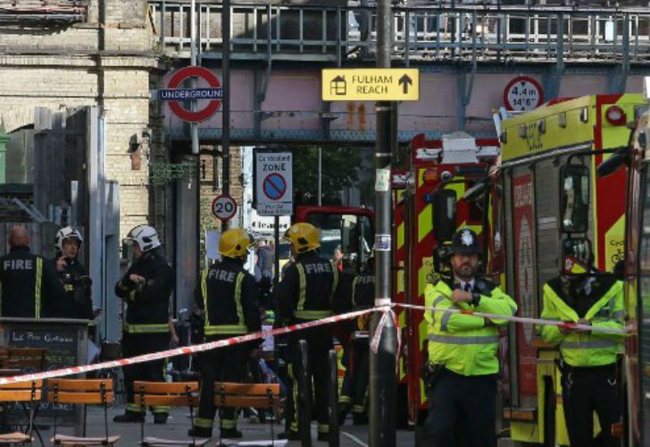 Ataque terrorista en el subte de Londres deja 18 heridos