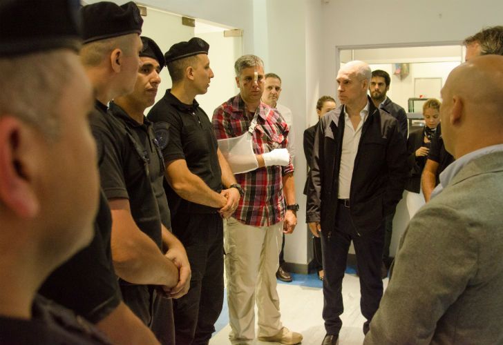 Rodríguez Larreta elogió el "temple" que tuvo la Policía en el Congreso