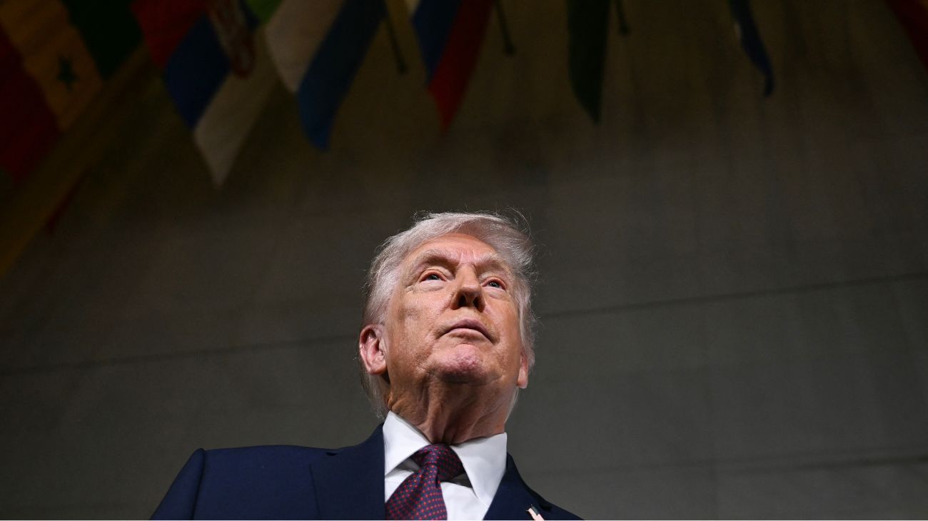 Trump sobre el video racista de Obama y su esposa Michelle como monos: "No vi esa parte..."