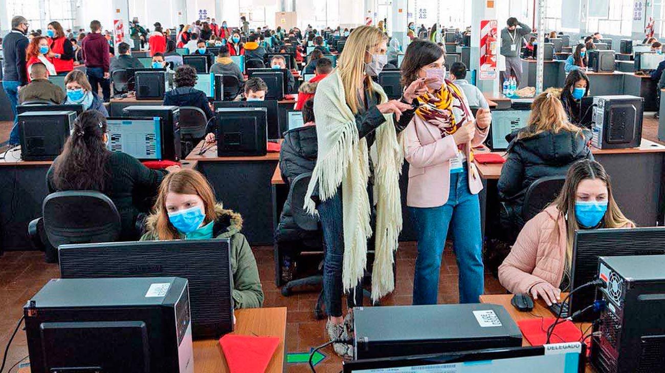 Hubo fallas y retrasos en el simulacro del escrutinio