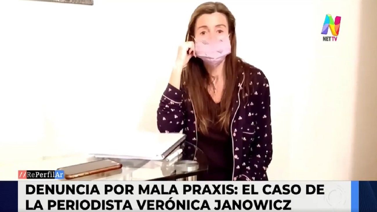 Denuncia por mala praxis: el caso de la periodista Verónica Janowicz