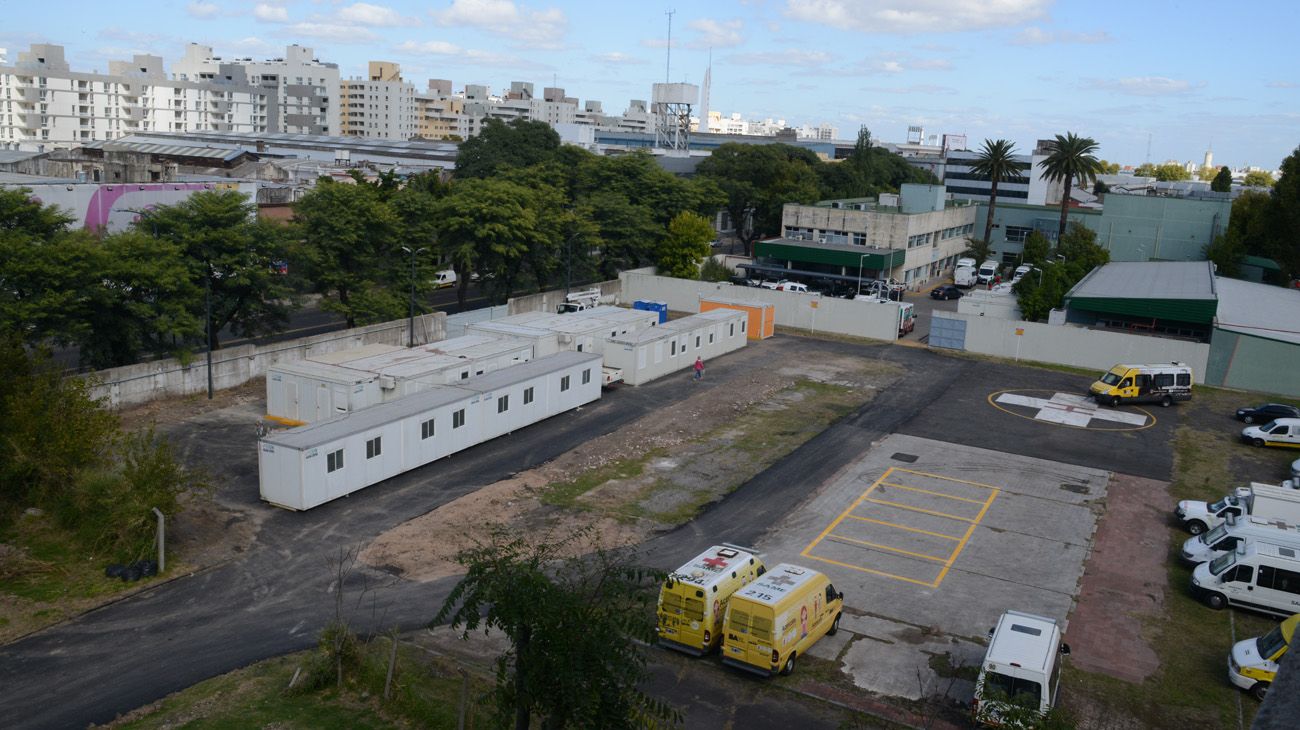 Fotos | Cómo se prepara el Hospital Muñiz para el pico de la pandemia