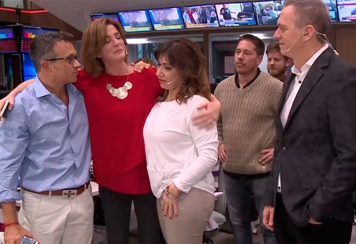La emotiva despedida de Débora Pérez Volpin del noticiero