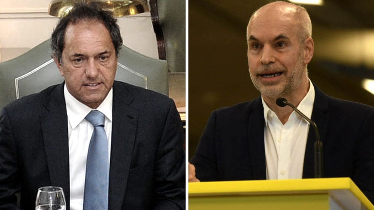Lanzamientos anticipados de Daniel Scioli y Horacio Rodríguez Larreta