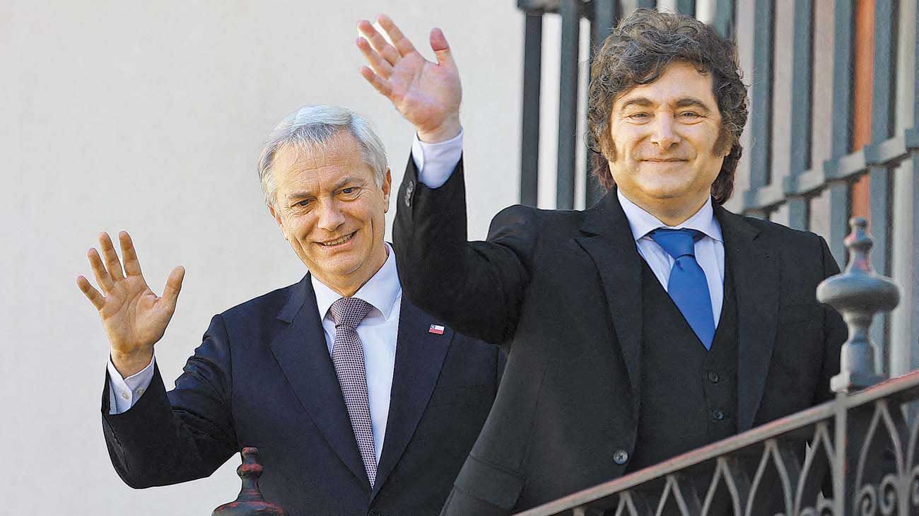 Las esquirlas de la visita de Milei a Chile