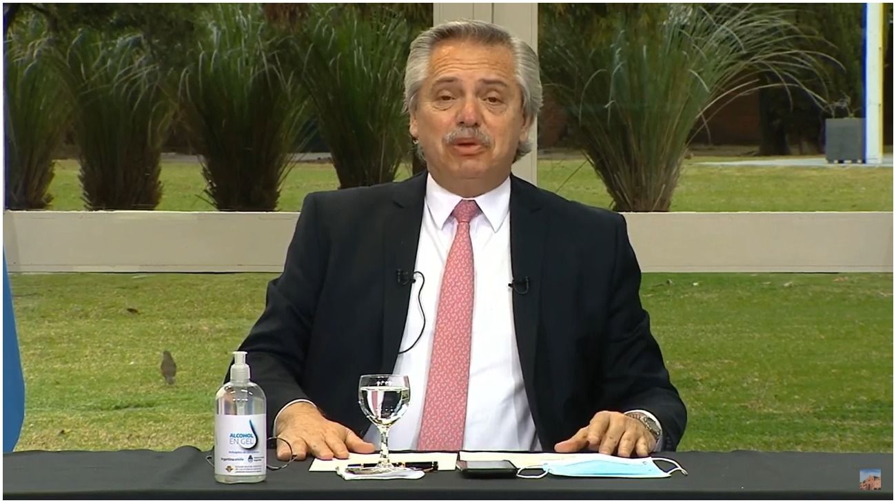 Alberto F: "Tengo una obsesión de cambiar la Argentina injusta concentrada en Buenos Aires"