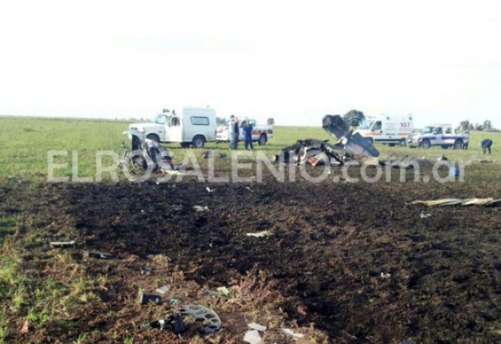 Cayó una avioneta en Punta Alta: murieron dos personas
