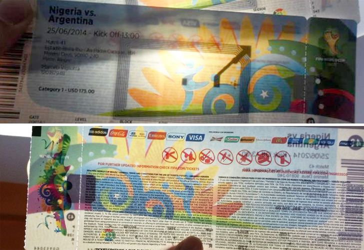 Advierten sobre la venta de entradas falsas para ver a la Selección en Brasil