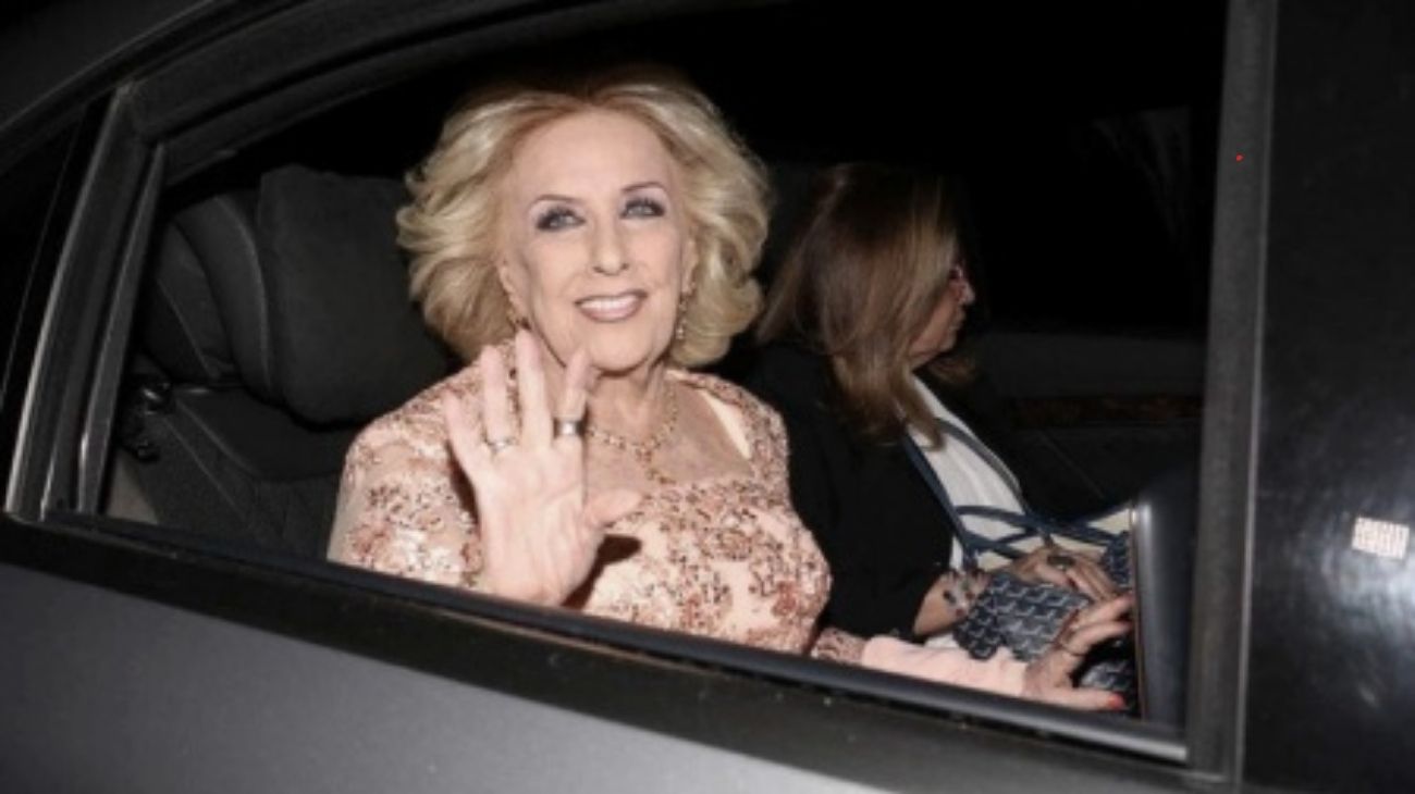 Habló Mirtha Legrand tras el encuentro con Luis Miguel