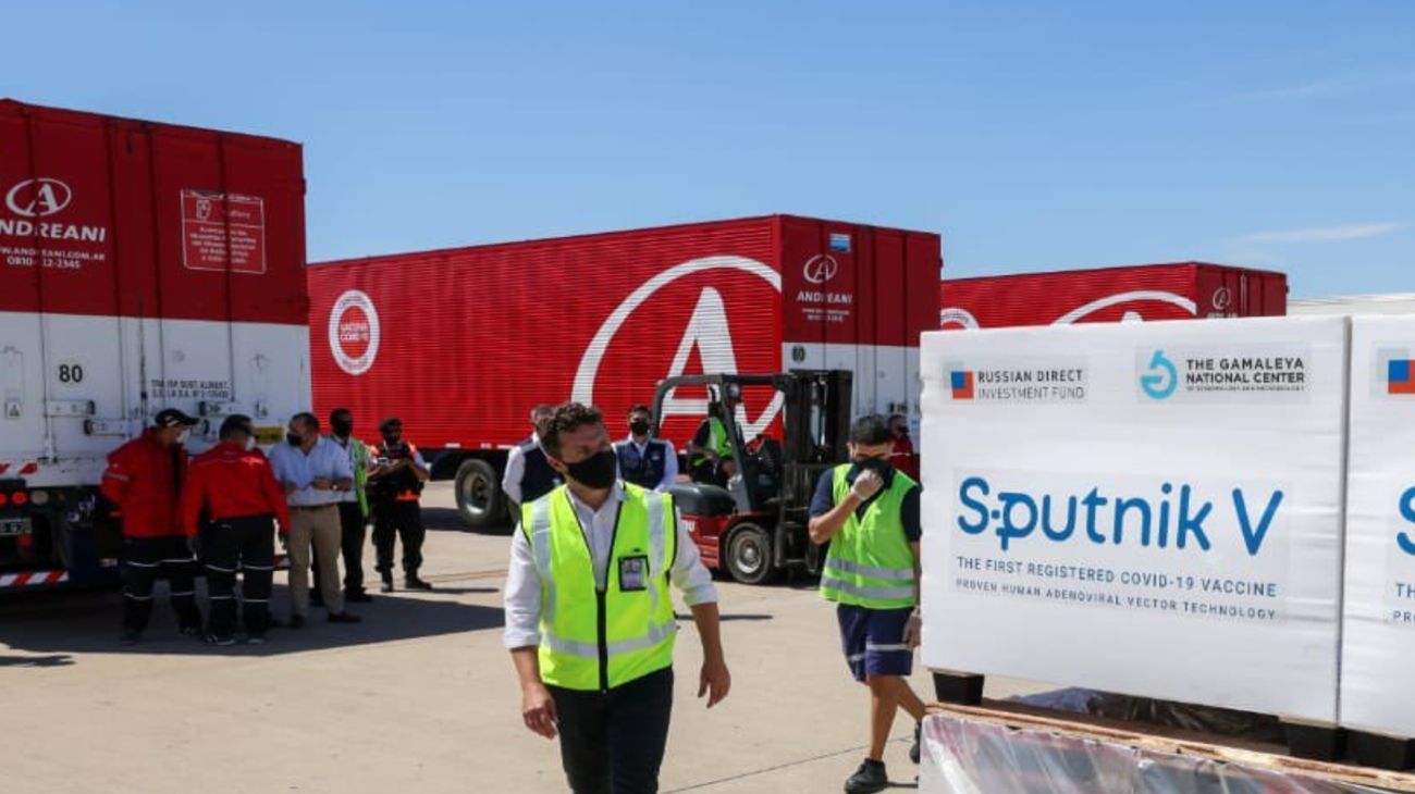 Así acondicionan y distribuyen la vacuna rusa Sputnik V en Argentina