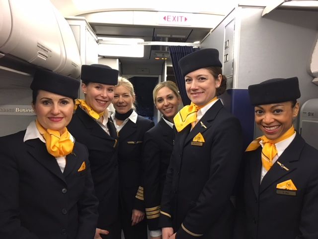 Por el Día de la Mujer, Lufthansa armó vuelos con tripulación 100 por ciento femenina