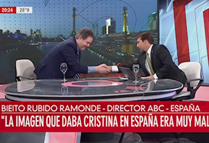 El desopilante blooper del invitado de Eduardo Feinmann