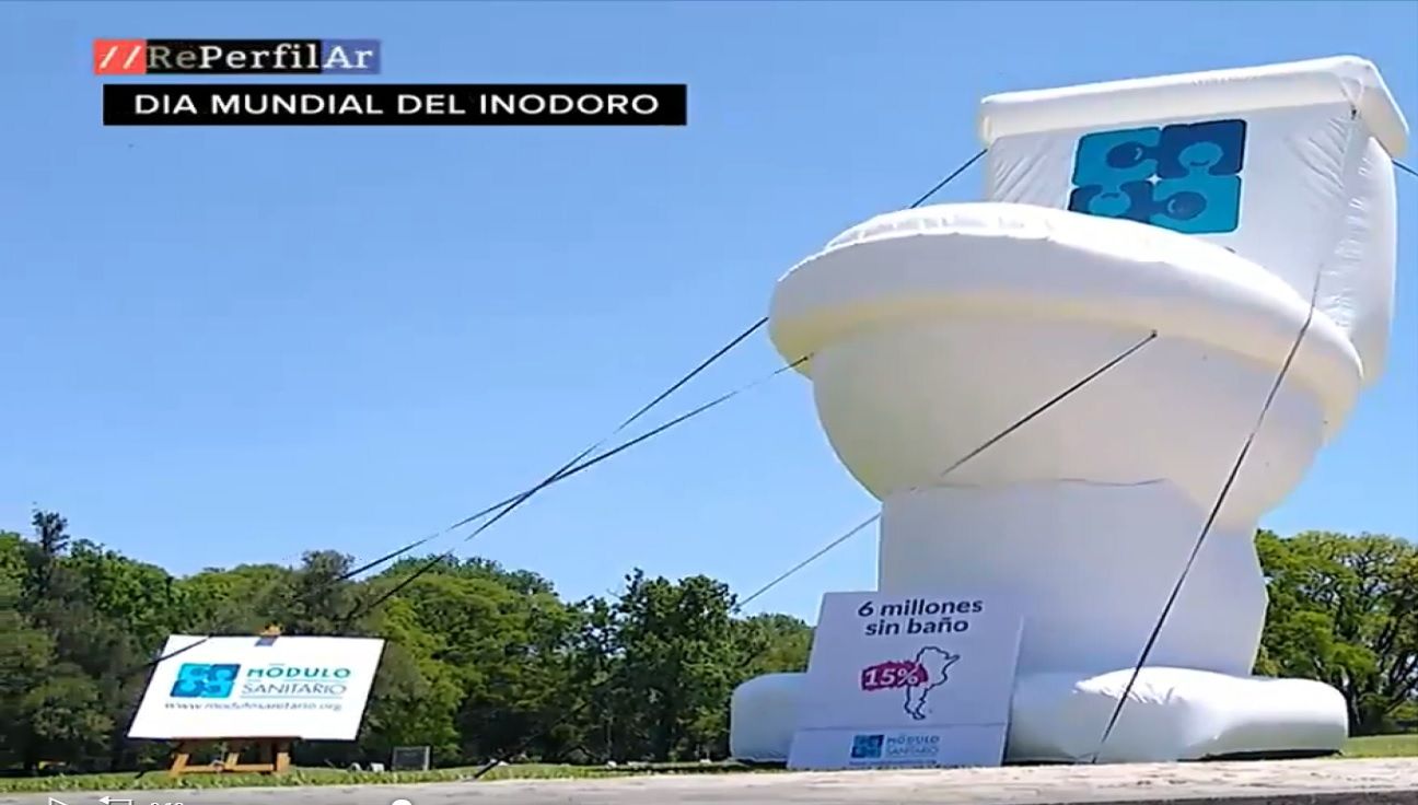 Día del Inodoro: 6 millones de argentinos no tienen un baño privado
